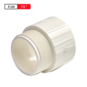 Astral Aquarius uPVC Pressure Fittings MAPT Thread SCH 40 - 4cm 1.5inch