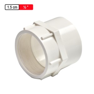 Astral Aquarius uPVC Pressure Fittings FAPT Thread SCH 40 - 1.5cm .5inch