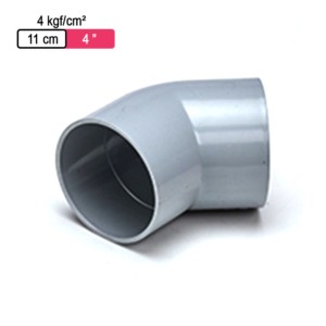 Astral Aquasafe Solvent Fitted Moulded Fittings Elbow 45° 4kgf/cm² 11cm 4inch
