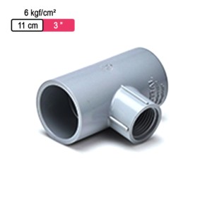 Astral Aquasafe Solvent Fitted Moulded Fittings Threaded Tee 6kgf/cm² 11.0cm 3inch 3inch