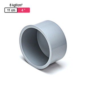 Astral Aquasafe Solvent Fitted Moulded Fittings End Cap 6kgf/cm² 11cm 4inch