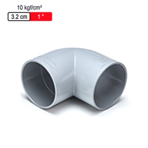 Astral Aquasafe Solvent Fitted Moulded Fittings Elbow 90° 10kgf/cm² 3.2cm 1inch