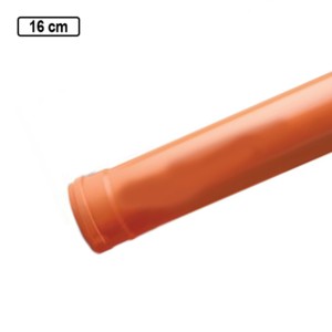 Astral Foamcore 6m S/S 16cm SN 4 Ringfit PVC Pipe