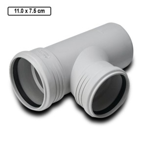 Astral Silencio Reducer Tee Swept DN 11.0x7.5cm