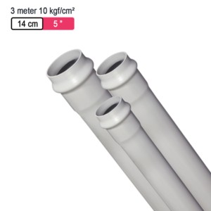 Astral Aquasafe Elastomeric Sealing Ring Pipe 3meter 10kgf/cm² 14cm 5inch