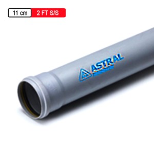 Astral Drainmaster Ringfit Pipes Type B 11cm 2 FT S/S