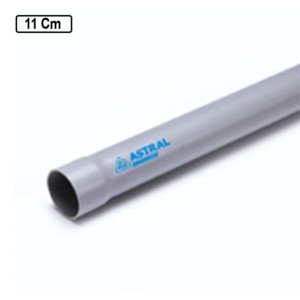 Astral Drainmaster Selfit Pipes Type A 11cm 3meter S/S