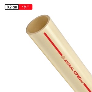 Astral CPVC Pro CTS Copper Tube Size Pipe SDR 11 - 5meter 3.2cm 1.25inch