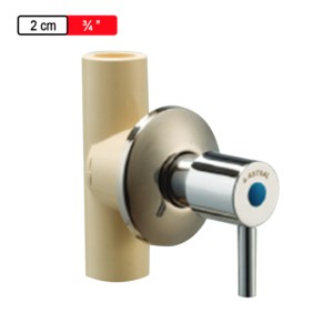 Astral CPVC Pro Copper Tube Size Concealed Valve (Chrome Plated) Round 2cm .75inch