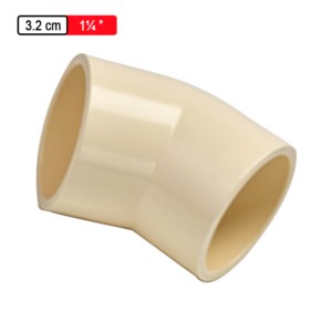 Astral CPVC Pro Copper Tube Size Elbow 45° SOC 3.2cm 1.25inch