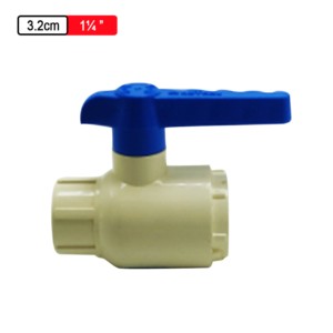 Astral CPVC Pro Copper Tube Size Ball Valve Long Handle CTS Socket 3.2cm 1.25inch