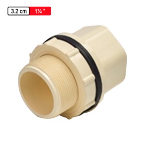 Astral CPVC Pro Copper Tube Size Tank Adaptor Socket Type THDxSOC 3.2cm 1.25inch