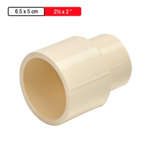 Astral CPVC Pro Reducer Coupler SOC SCH 80 - 6.5x5.0cm 2.5x2inch