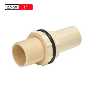 Astral CPVC Pro Copper Tube Size Tank Adaptor Spigot Type THDxSPG 2.5cm 1inch