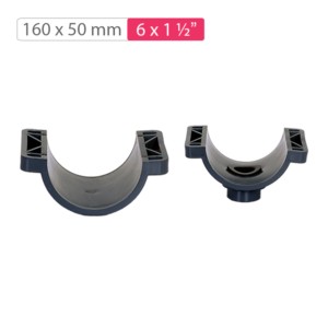 Finolex Moulded Service Saddle Threaded 160x50mm