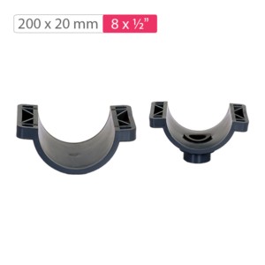 Finolex Moulded Service Saddle Threaded 200x20mm