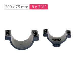 Finolex Moulded Service Saddle Threaded 200x75mm