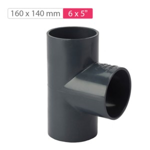 Finolex Moulded Reducing Tee 160x140mm 6kg/cm2
