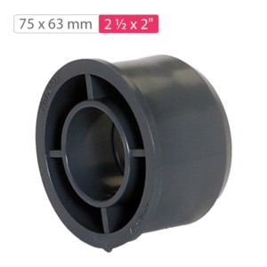 Finolex Moulded Reducing Bush 75x63mm 6kg/cm2