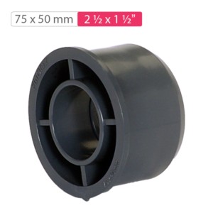 Finolex Moulded Reducing Bush 75x50mm 10kg/cm2