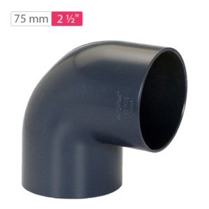 Finolex Moulded Elbow 90° 75mm 2.5 inch 6kg/cm2