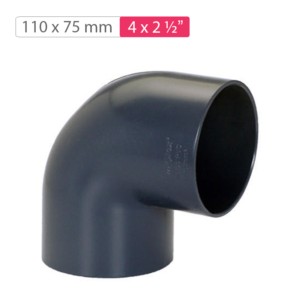 Finolex Moulded Reducing Elbow 110x75mm