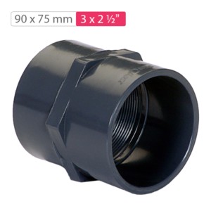 Finolex Moulded FTA 90 x 75mm 3 x 2.5 inch 6 kg/cm2