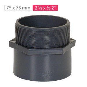 Finolex Moulded MTA 75 x 75mm 2.5 x 2.5 inch 10 kg/cm2