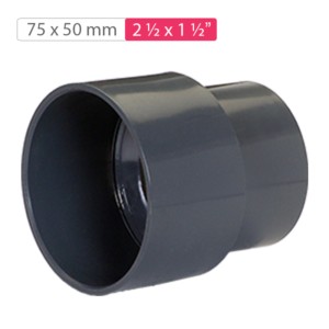 Finolex Moulded Reducer 75x50mm 6 kg/cm2