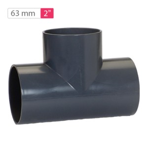 Finolex Moulded Tee 63mm 2 inch 6 kg/cm2