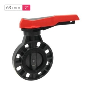 Finolex Moulded Butterfly Valve 63mm Handle Type