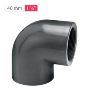 Finolex Moulded Elbow 90° Threaded 40mm 1.25 inch 10kg/cm2