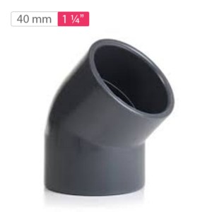 Finolex Moulded Elbow 45° 40mm 1.25 inch 10kg/cm2
