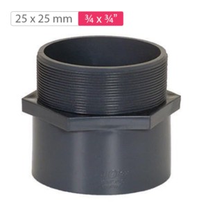 Finolex Moulded MTA 25 x 25mm 0.75 x 0.75 inch 10 kg/cm2
