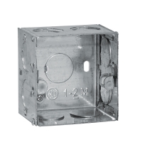 Aicon 1/2MD Stainless Steel Switch Box