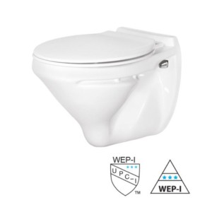 Somany Nick 340x505x400mm Wall Hung Water Closet with Seat Cover