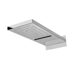 Jaquar Water Fall Overhead Shower 552x205x25mm Flat Shape Dual Flow