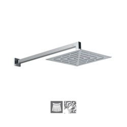 Jaquar Maze Overhead Shower 300x300mm Square Shape Single Flow