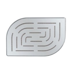 Jaquar Alive Maze Overhead Shower 200x300mm Round Edge & Rectangular Head Single Flow