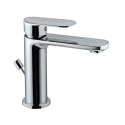 Jaquar Opal Prime Single Lever Basin Mixer with Popup waste with 450mm long braided hoses