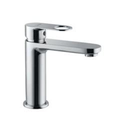 Jaquar Ornamix Prime Single Lever Basin Mixer without Popup Waste with 450mm Long Braided Hoses