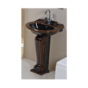 Sonet Optra Luster Set 25x21inch Pedestal Designer Wash Basin