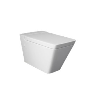 Rak Opulence 530x375x350 Wall Hung Water Closet with Urea Soft Close Seat Cover White