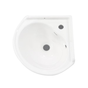Johnson Ruby Corner 405x405x200mm Wash Basin Pastel