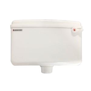Johnson Ultima Single Flush Tank White