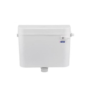 Johnson Ultima Next Single Flush Tank White