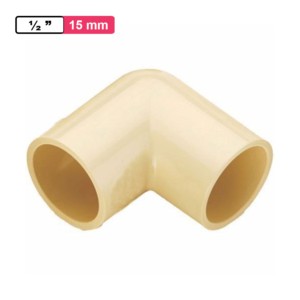 Winmax CPVC Plain Elbow 0.5inch 15mm