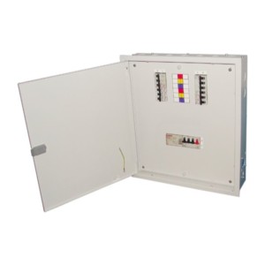 Larsen & Toubro 8 way Double Door Tripbox Plus VTPN DBs with DY125U MCCB Incomer
