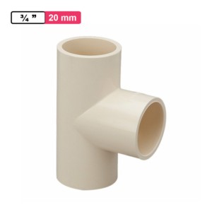 Winmax CPVC Plain Tee 0.75inch 20mm