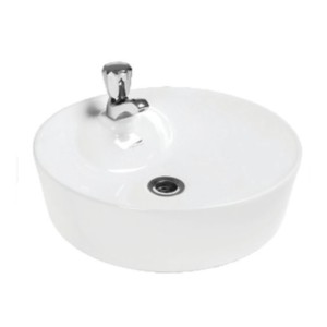 Somany Platoon 430x430x125mm Thin Rim Over The Counter Art Wash Basin
